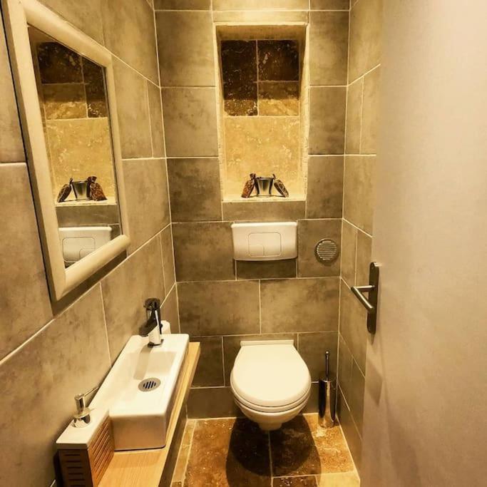 Charmant Rez De Villa Climatise Renove, 90M2 Avec Parking Cassis Bagian luar foto